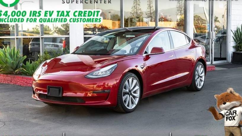 TESLA MODEL 3 2018 5YJ3E1EA8JF169322 image